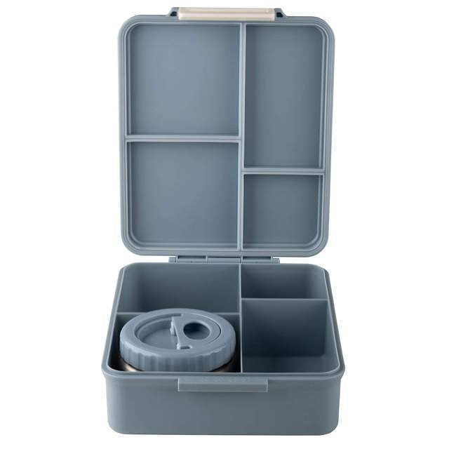 Citron-Grand Lunch box - 4 compartments with Hot Food Jar - Spaceship