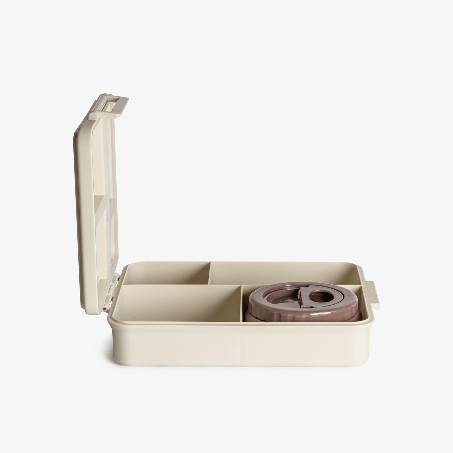 Citron-Grand Lunch Box - 4 Compartments - Vehicles + Food Jar