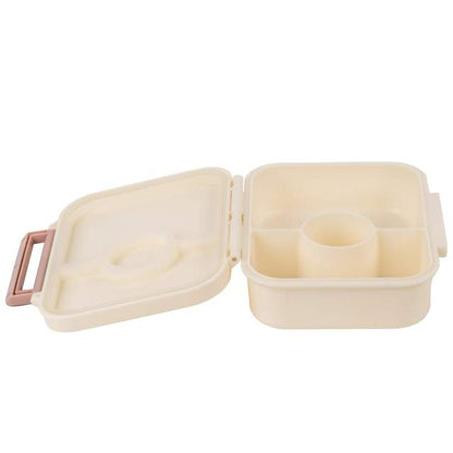 Citron-Absolut Tritan Snack box with 3 Compartments