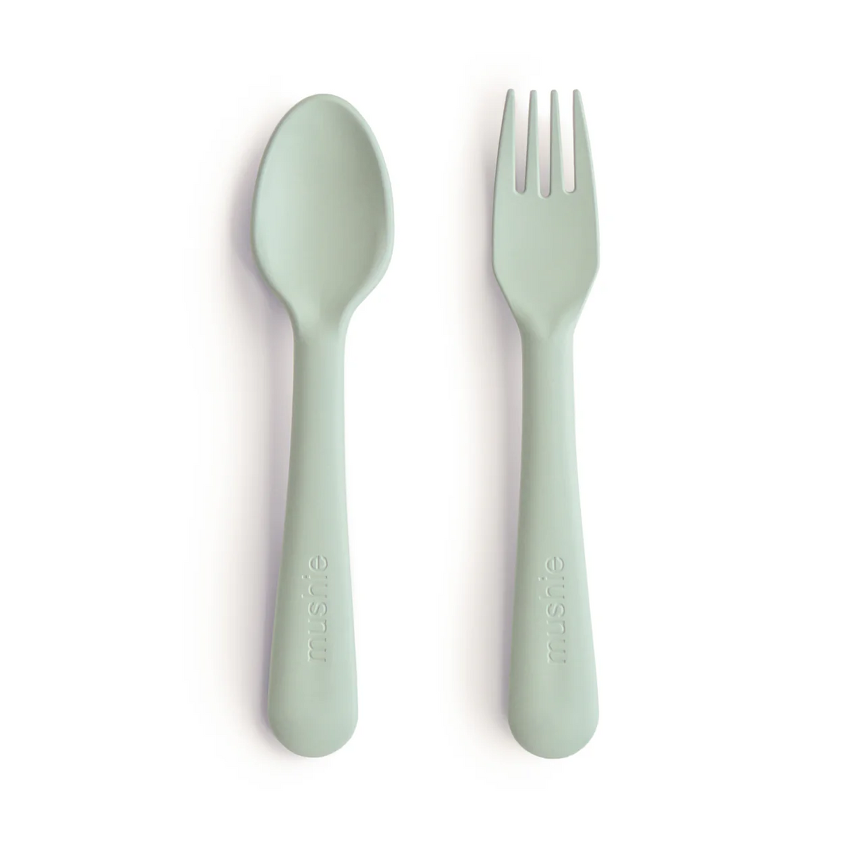 Mushie-Dinnerware Fork And Spoon Set