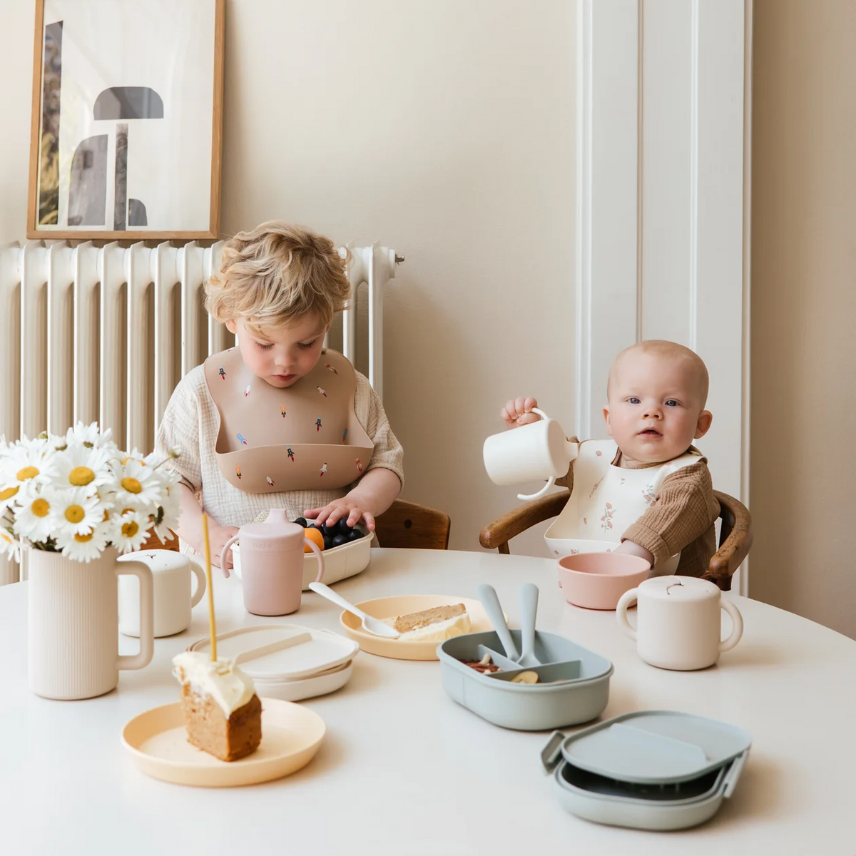 Mushie-Dinnerware Fork And Spoon Set