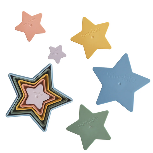 Mushie-Nesting Stars Toy