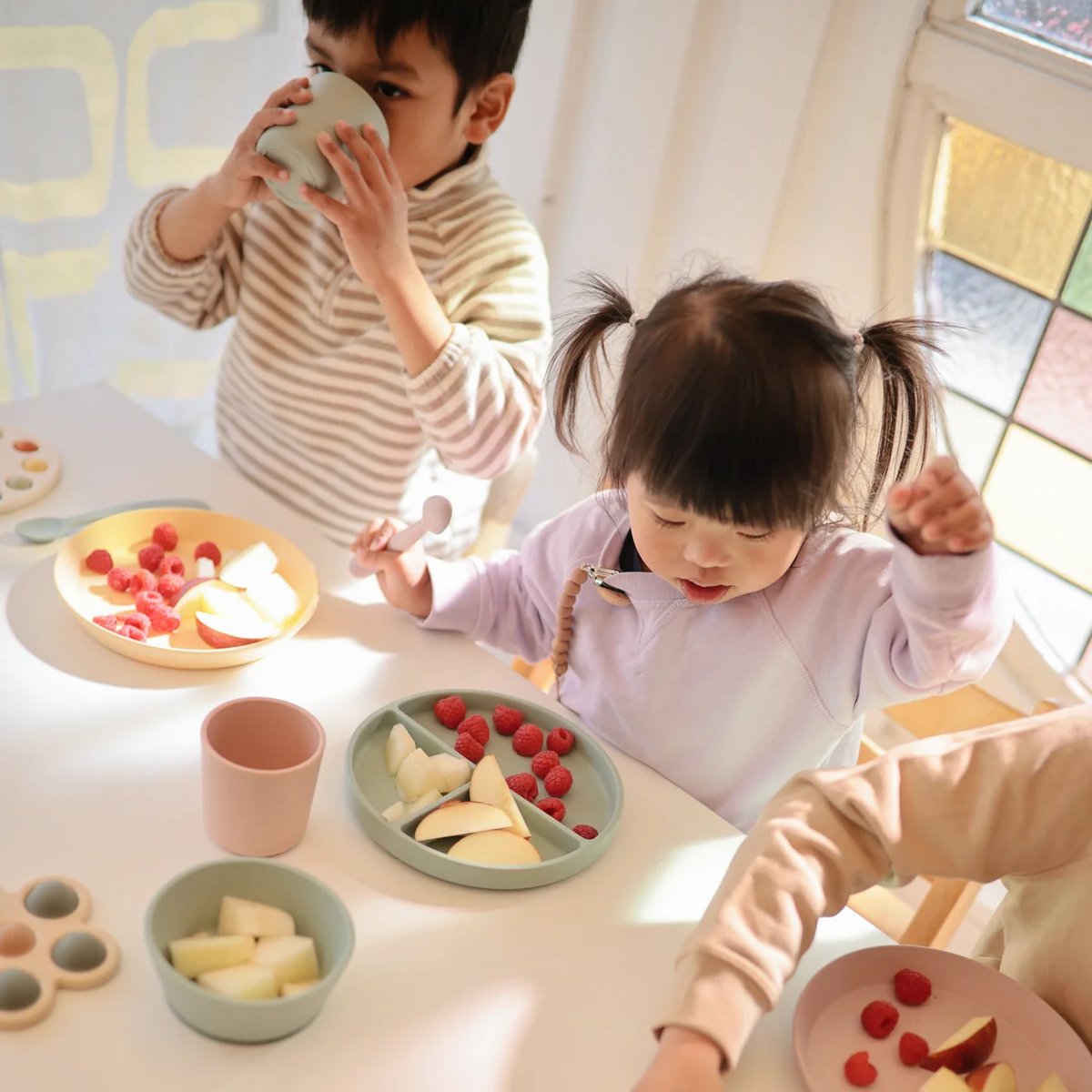 Mushie-Silicone Suction Plate