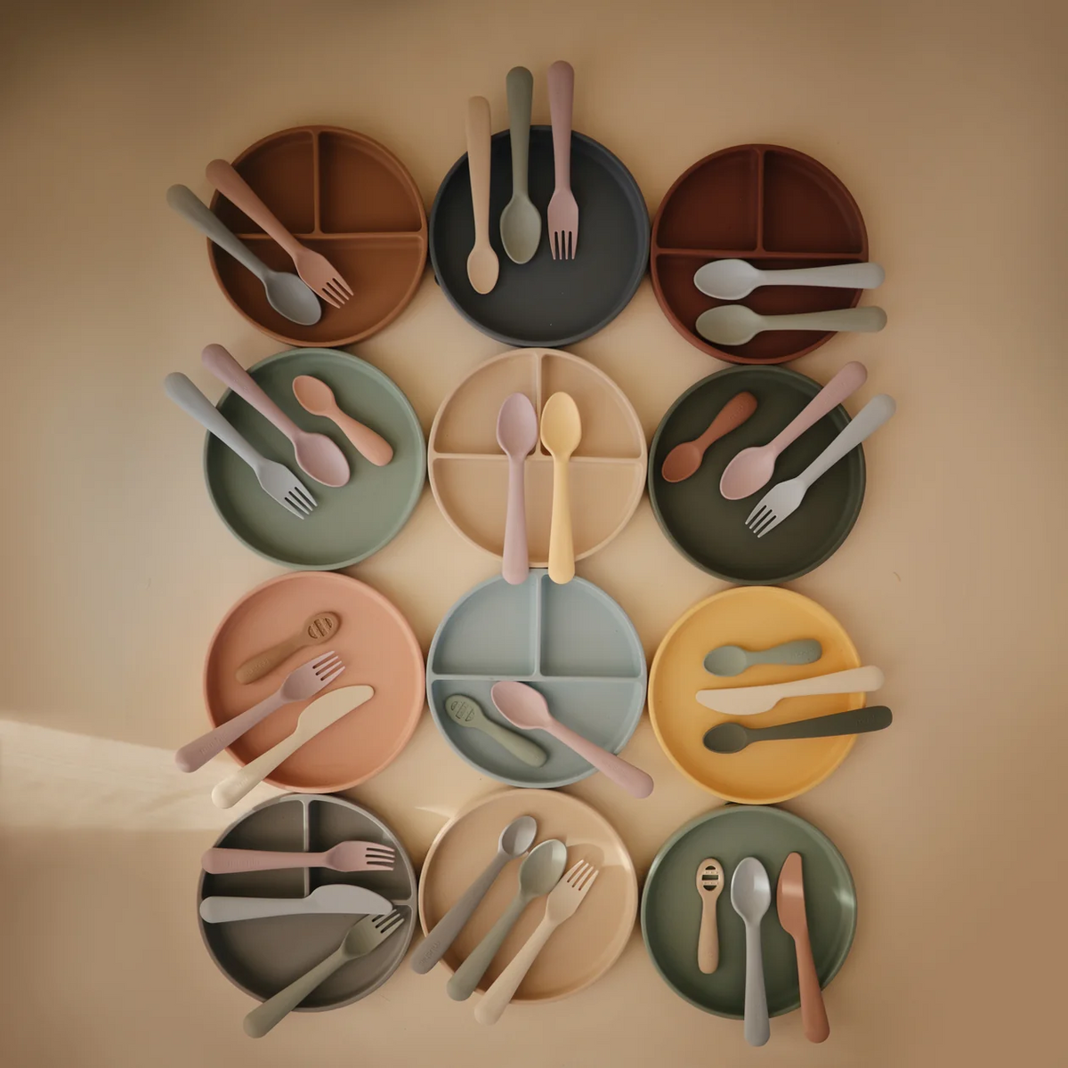 Mushie-Silicone Suction Plate