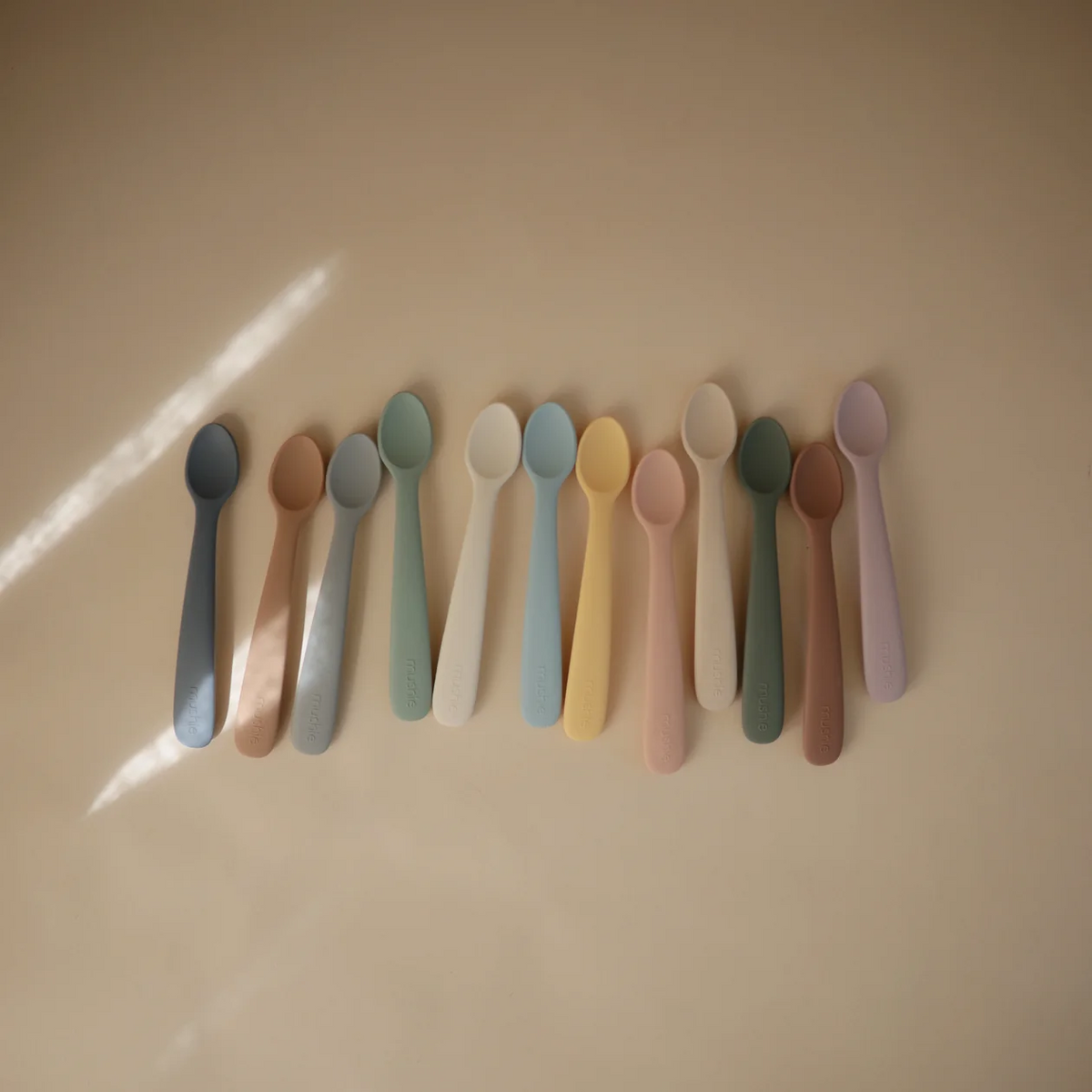 Mushie-Silicone Feeding Spoons