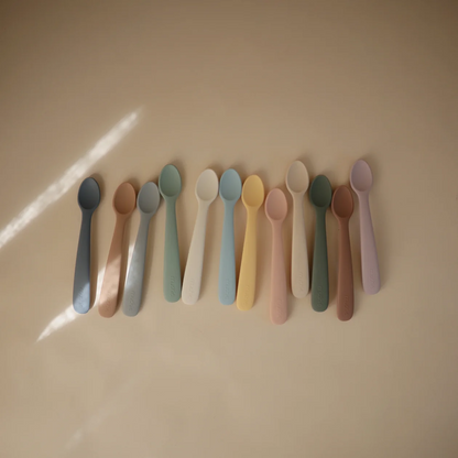 Mushie-Silicone Feeding Spoons