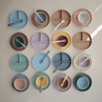 Mushie-Silicone Feeding Spoons
