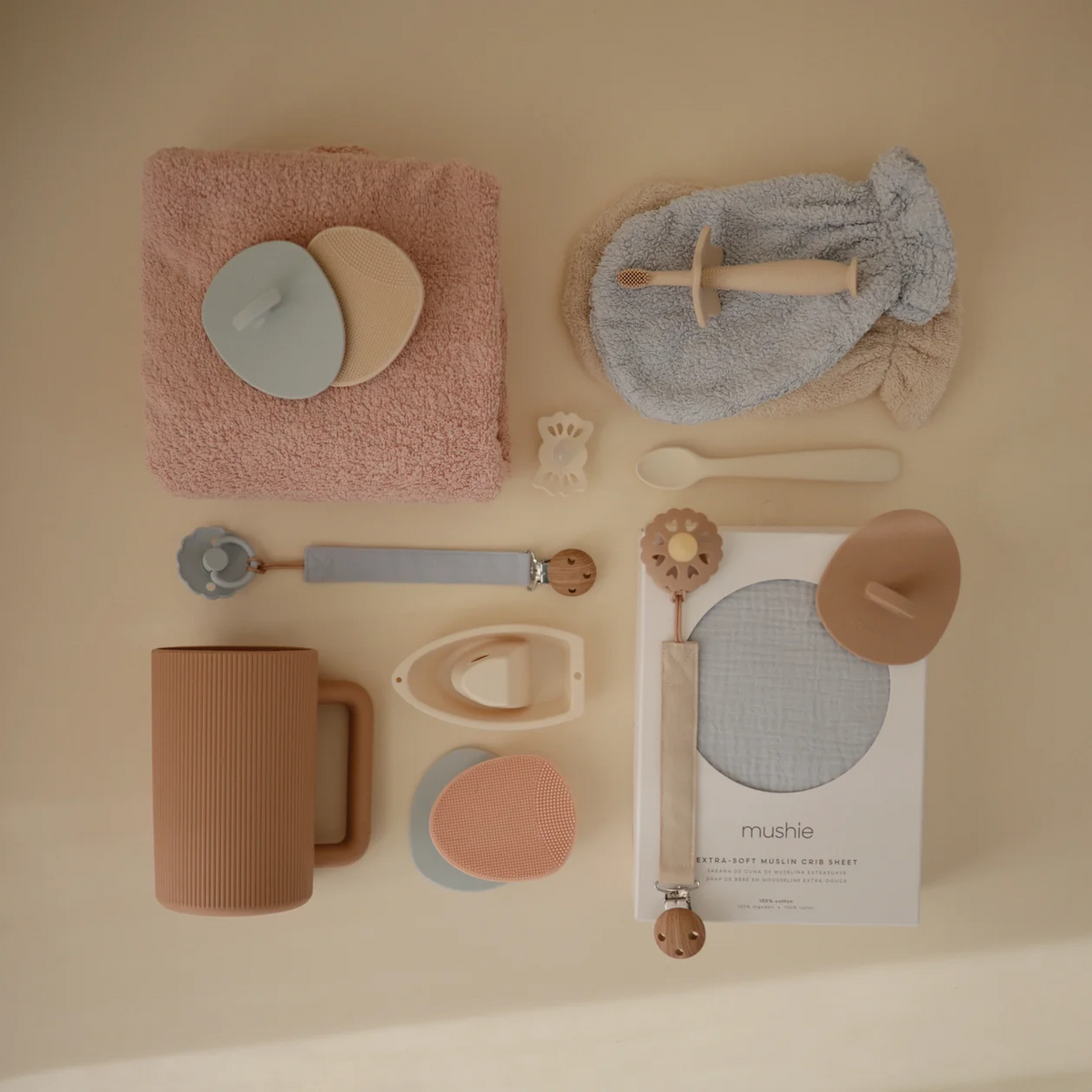 Mushie-Cradle Cap Brushes