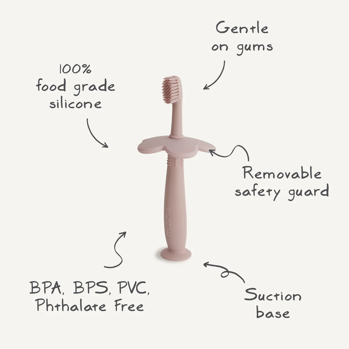 Mushie-Flower Training Toothbrush