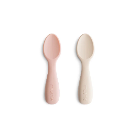 Mushie-Toddler Starter Spoons 2 Pack
