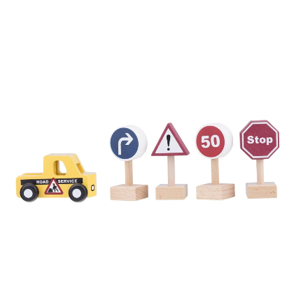 Moover -Mini Car Set - Road Work