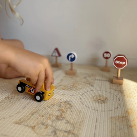 Moover -Mini Car Set - Road Work