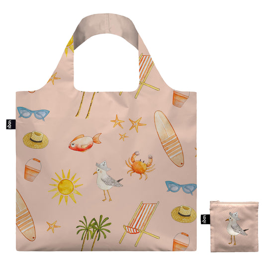 Loqi-Sylvia Harvey Walker Seagull-Bag Multi-Coloured