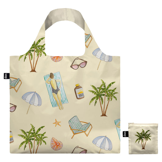 Loqi-Sylvia Harvey Walker Palm Tree Bag Multi-Coloured