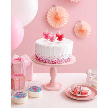 Fred-Wrap Party Birthday Candles - 5pcs Set Pink