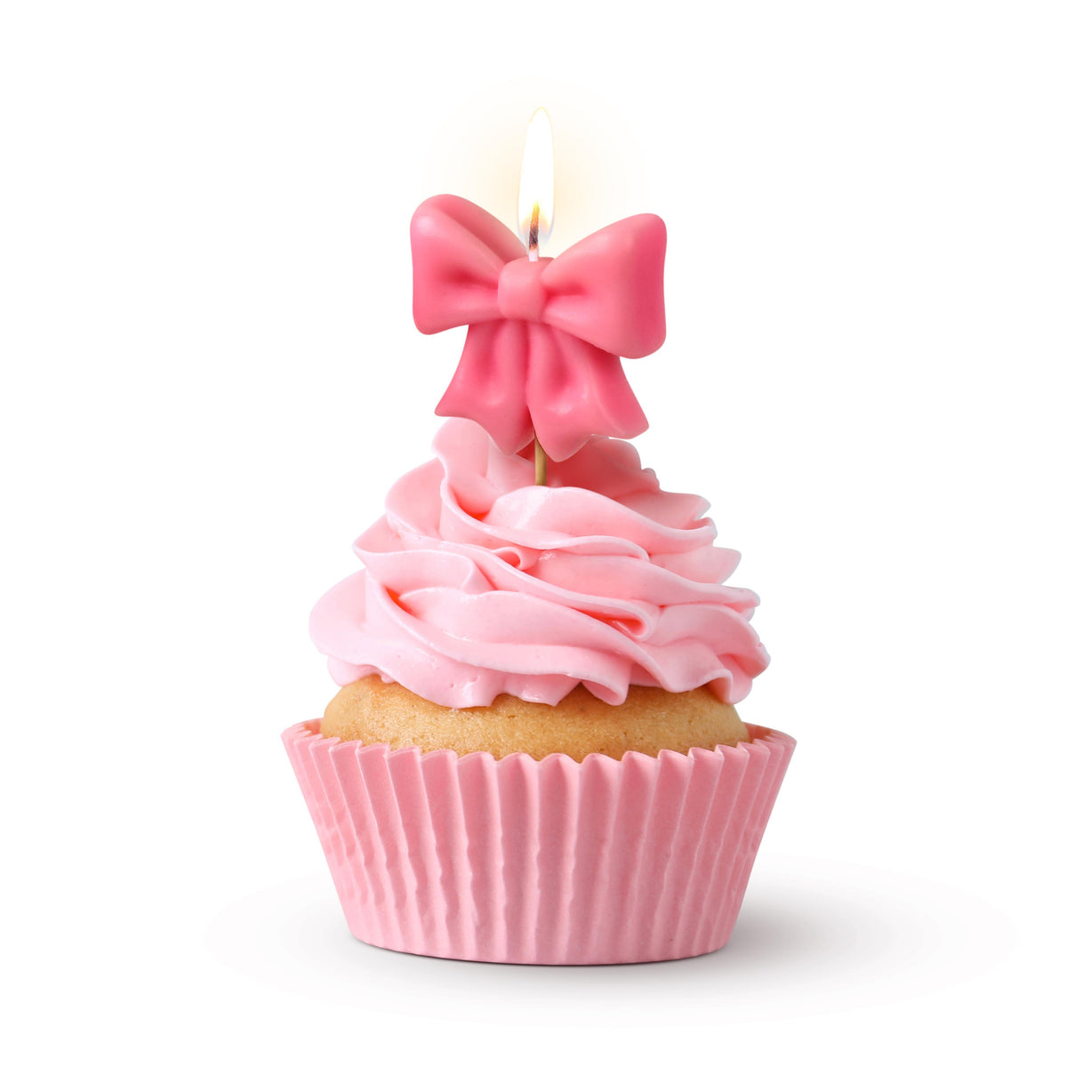 Fred-Wrap Party Birthday Candles - 5pcs Set Pink
