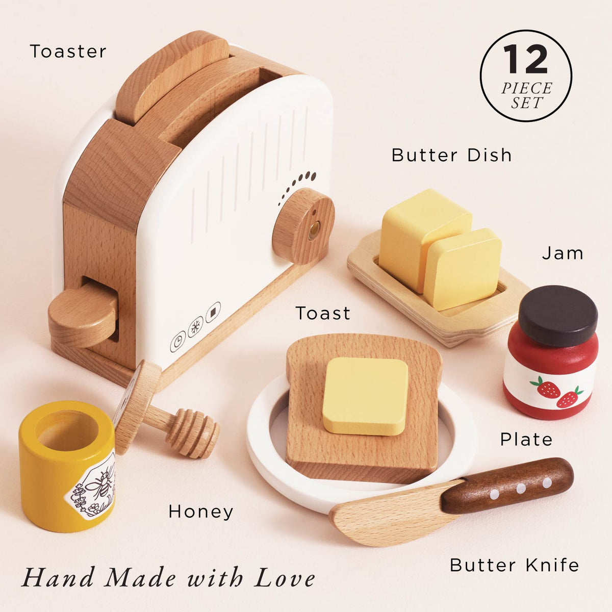 Le Toy Van-POP-UP TOASTER & BREAKFAST SET