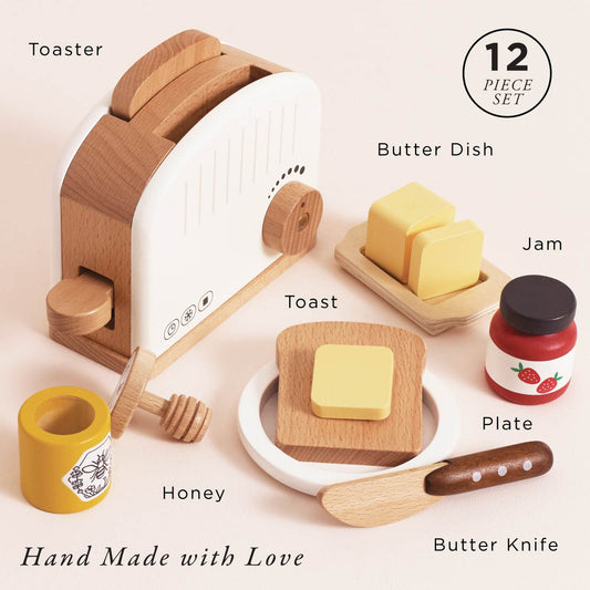 Le Toy Van-POP-UP TOASTER & BREAKFAST SET