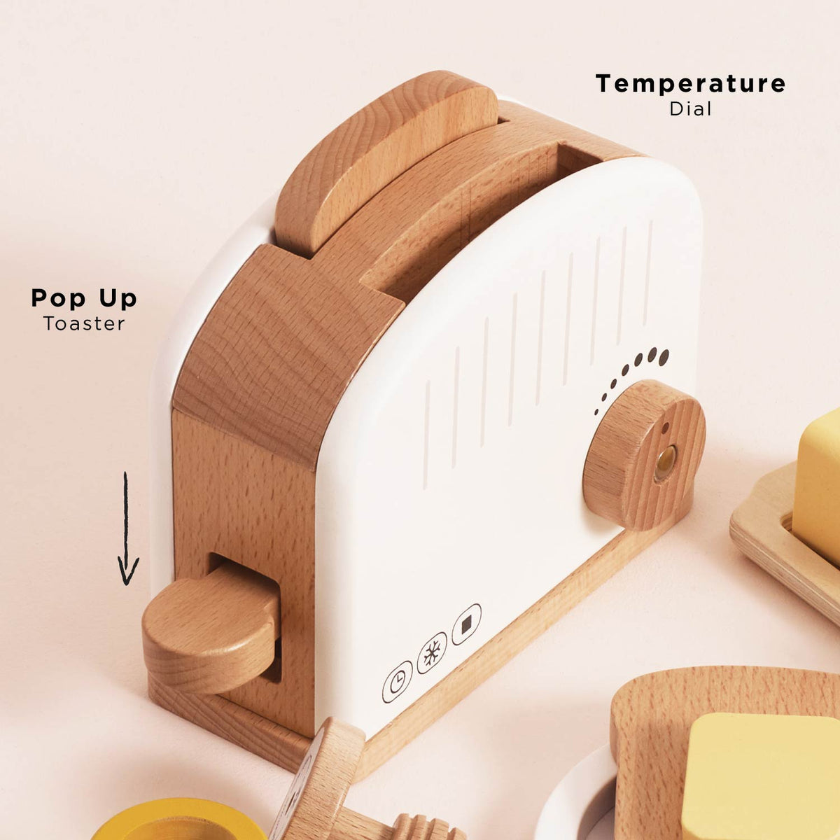Le Toy Van-POP-UP TOASTER & BREAKFAST SET