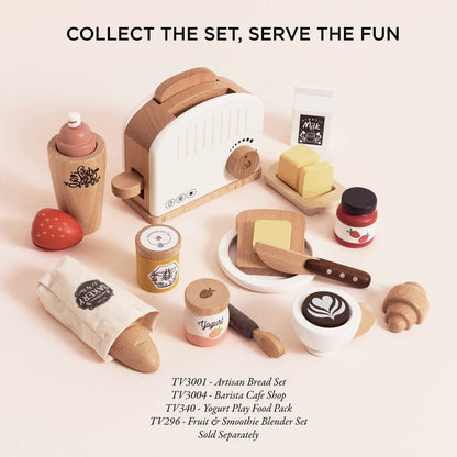 Le Toy Van-POP-UP TOASTER & BREAKFAST SET