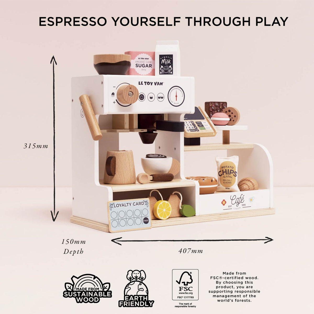 Le Toy Van-Tabletop Cafe
