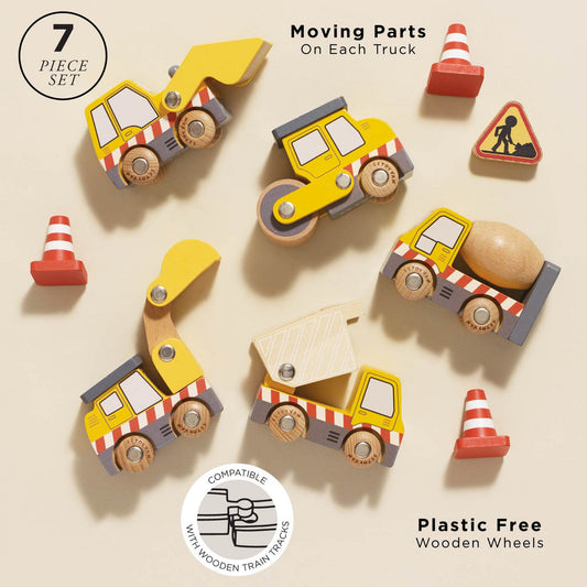 Le Toy Van-CONSTRUCTION TOY CARS, TRUCKS & DIGGERS