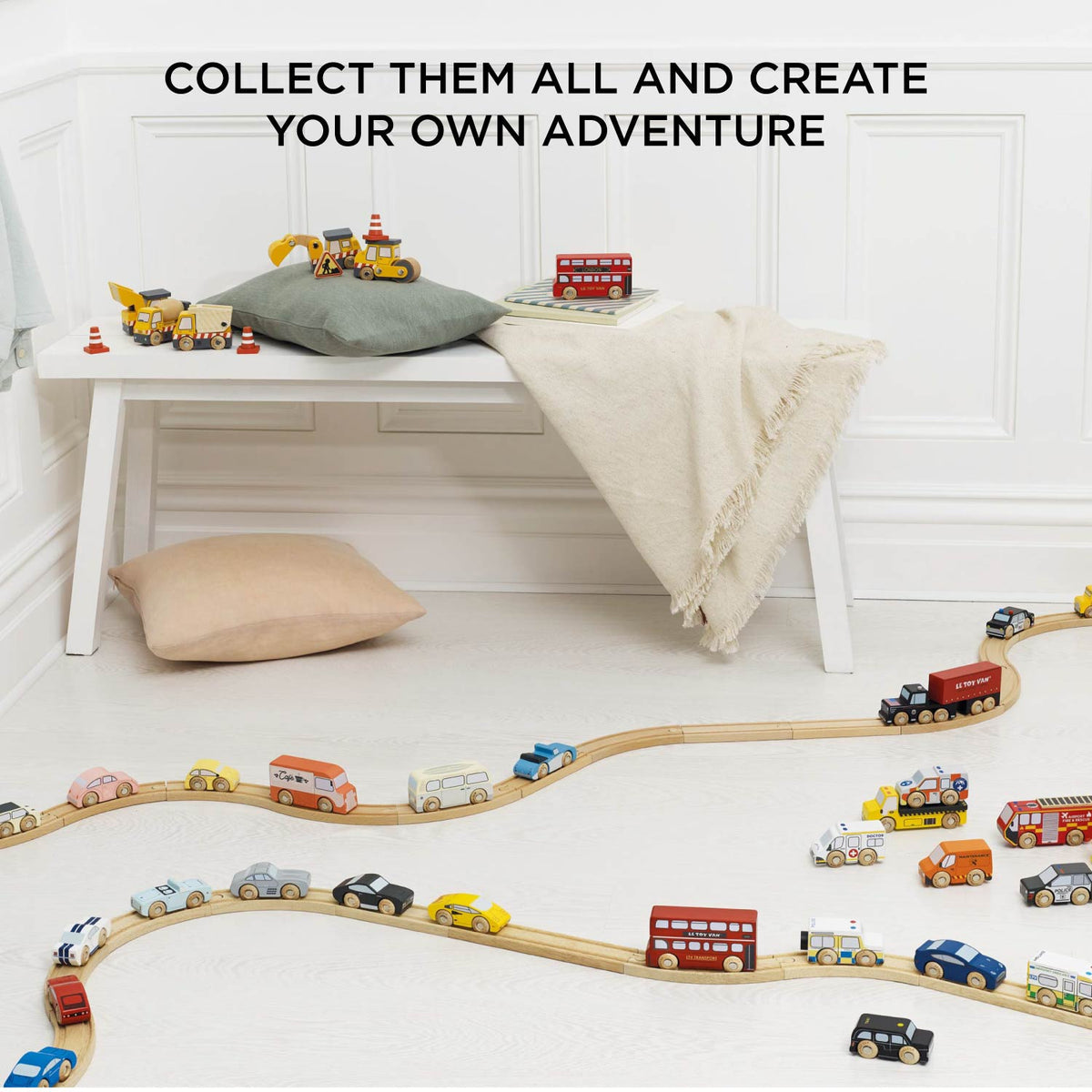 Le Toy Van-CONSTRUCTION TOY CARS, TRUCKS & DIGGERS