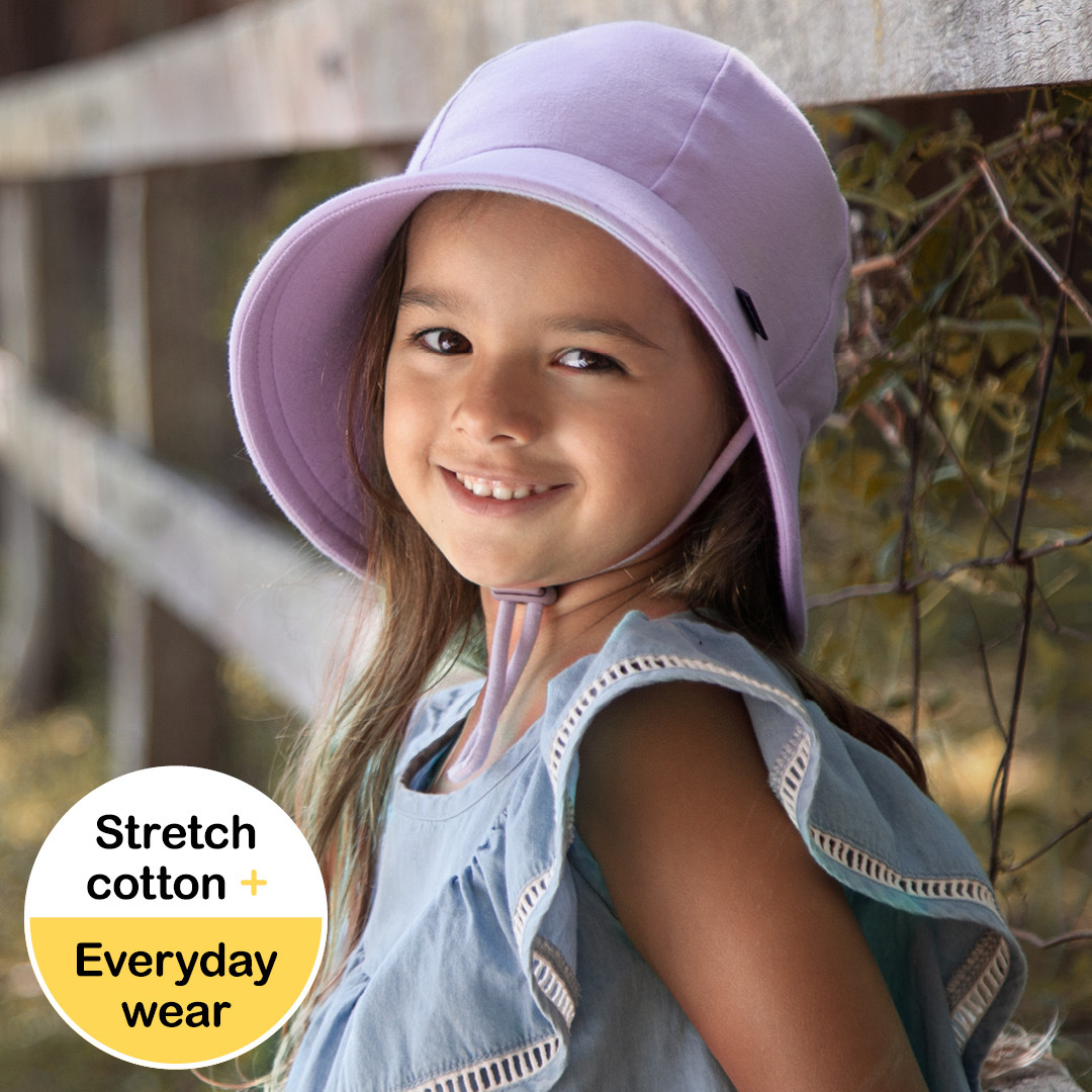 Bedhead hats-Ponytail Bucket Sun Hat - Lilac