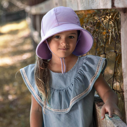 Bedhead hats-Ponytail Bucket Sun Hat - Lilac