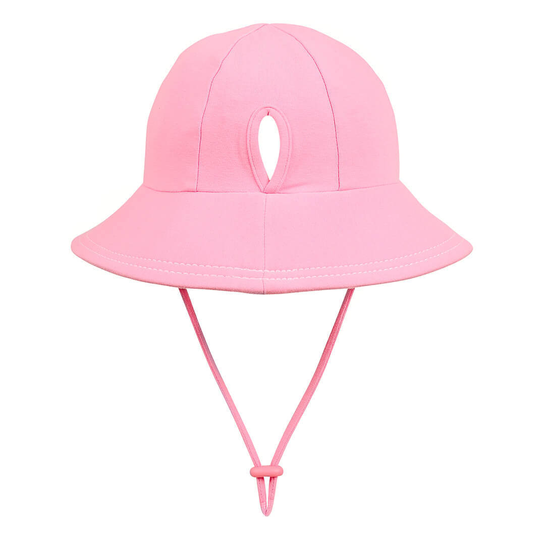 Bedhead hats-Ponytail Bucket Sun Hat - Baby Pink
