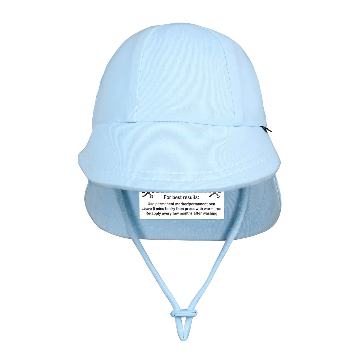 Bedhead hats-Legionnaire Hat with Strap - Baby Blue