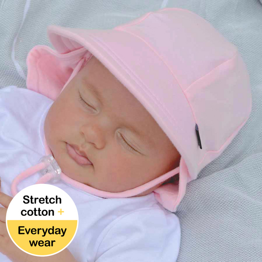 Bedhead hats-Legionnaire Hat with Strap - Blush