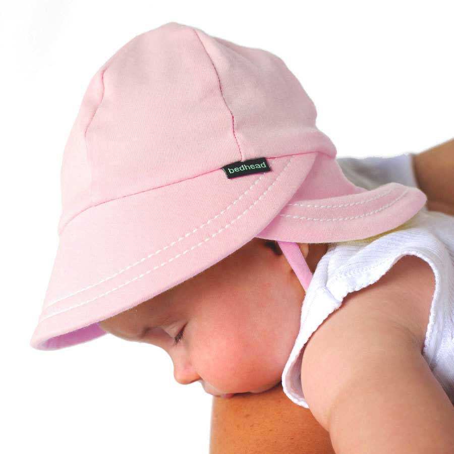 Bedhead hats-Legionnaire Hat with Strap - Blush