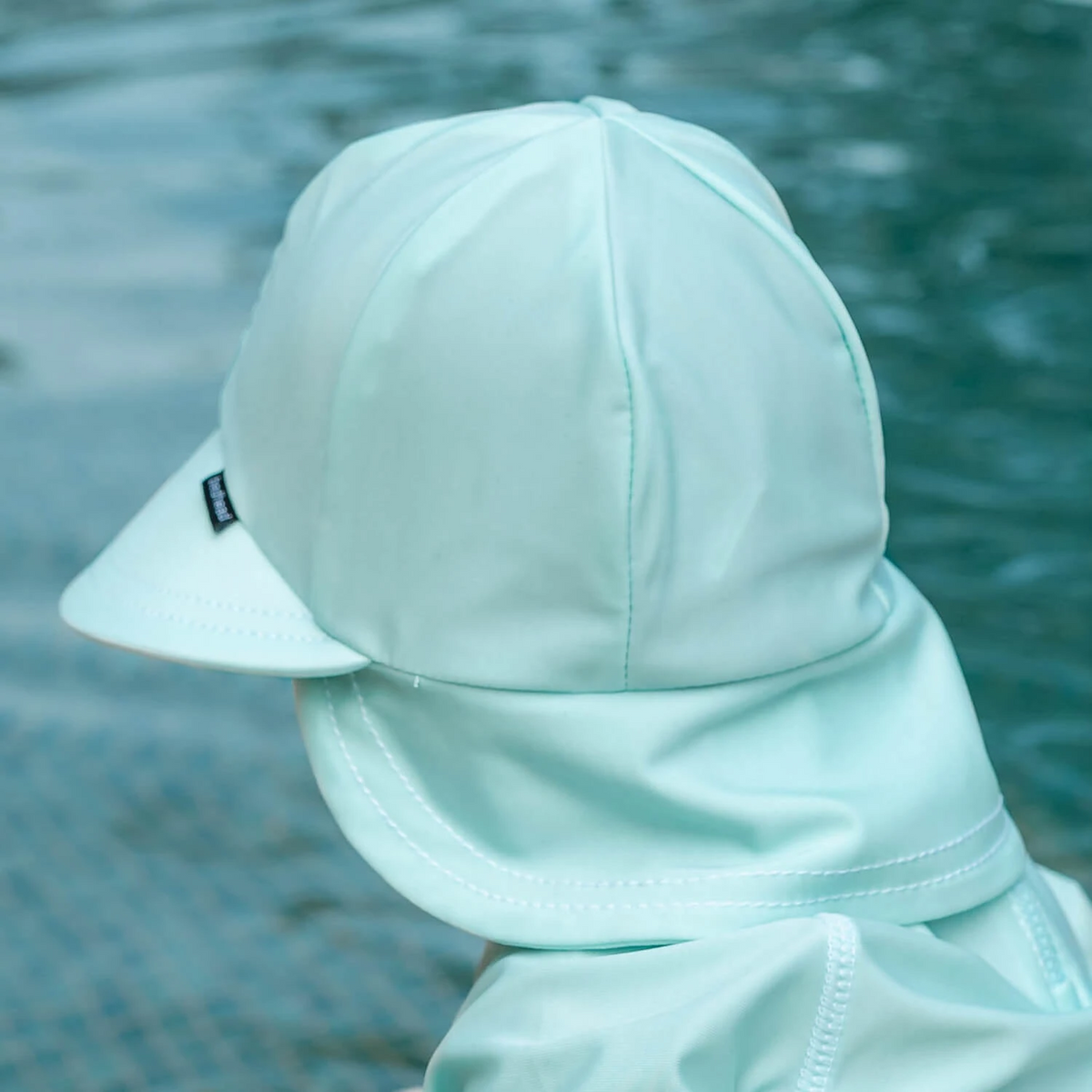 Bedhead hats-Beach Legionnaire Flap Hat - Aqua