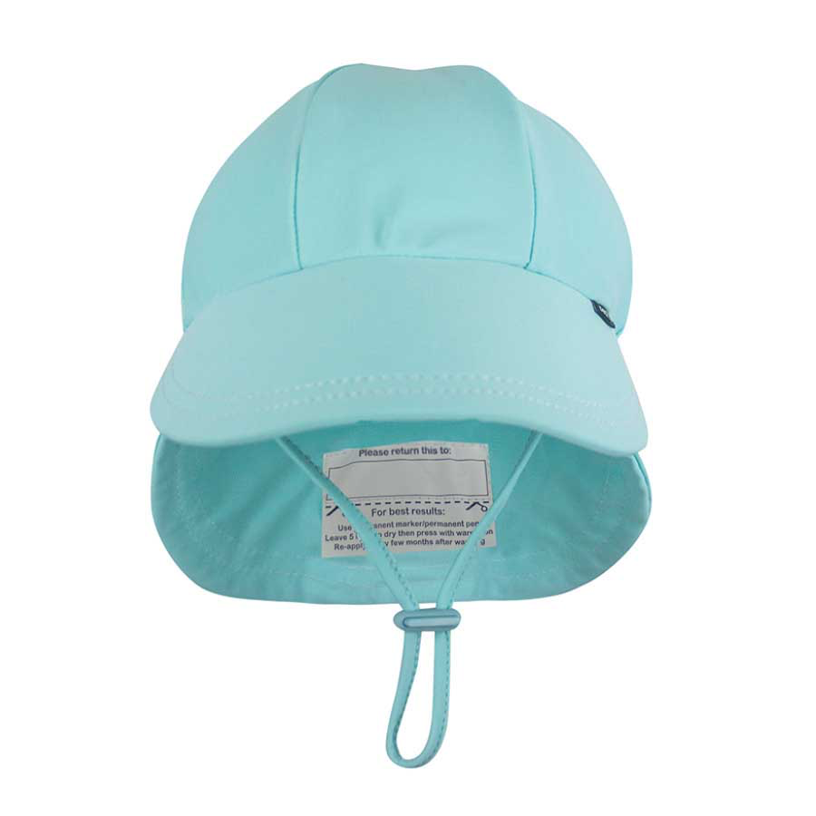 Bedhead hats-Beach Legionnaire Flap Hat - Aqua