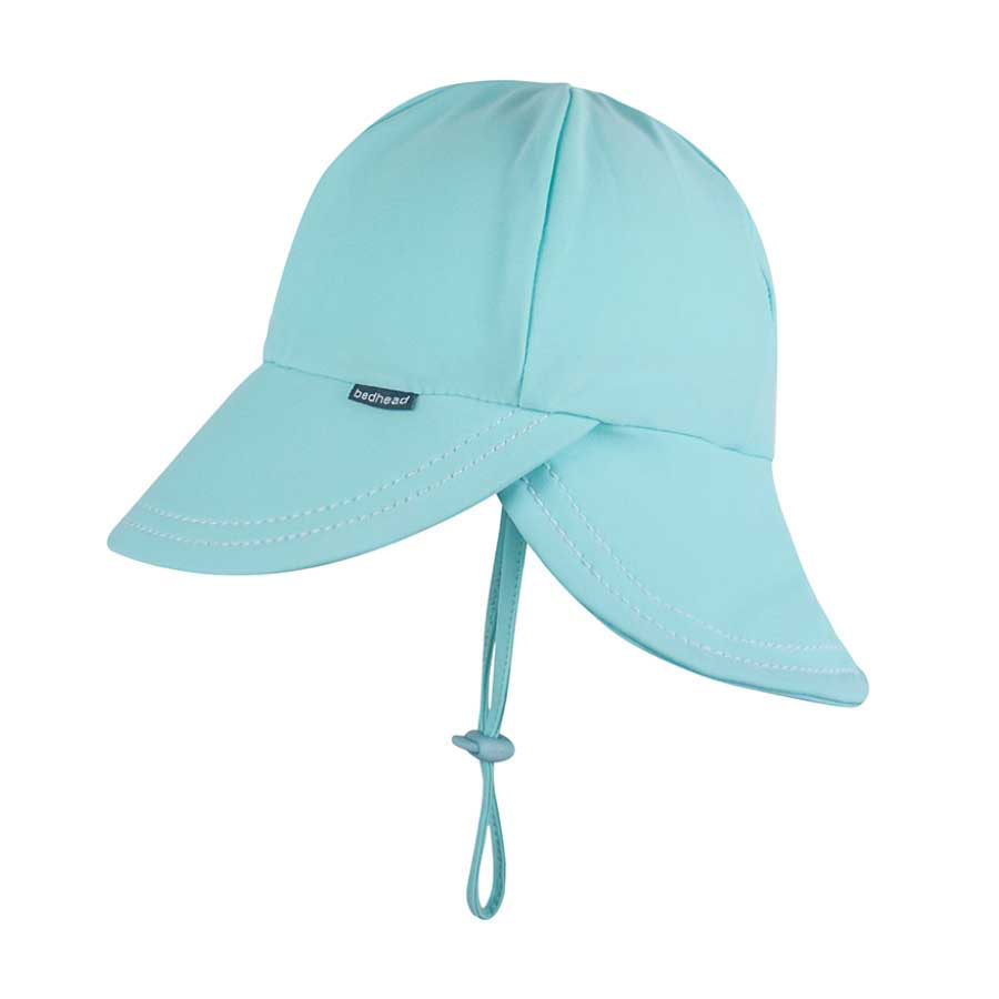Bedhead hats-Beach Legionnaire Flap Hat - Aqua