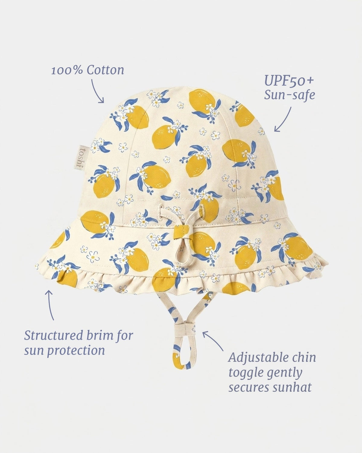 Toshi-Bell Hat Arcadia UPF 50+