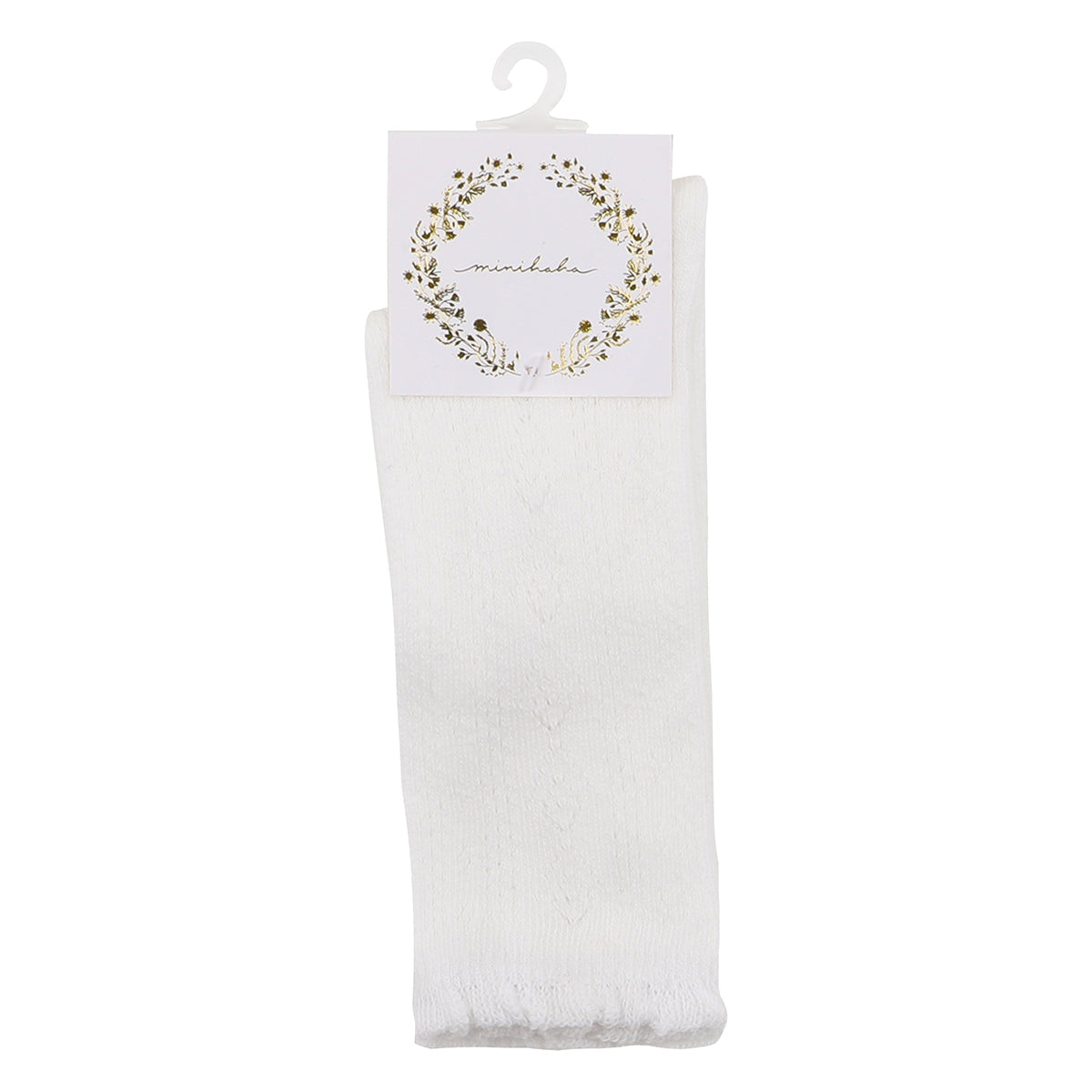 Minihaha-CLOUD POINTELLE KNEE HIGHS