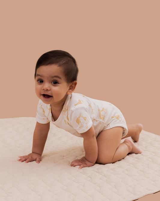 Bebe-GIRAFFE ORGANIC BODYSUIT