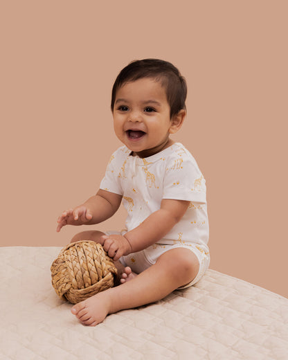 Bebe-GIRAFFE ORGANIC BODYSUIT
