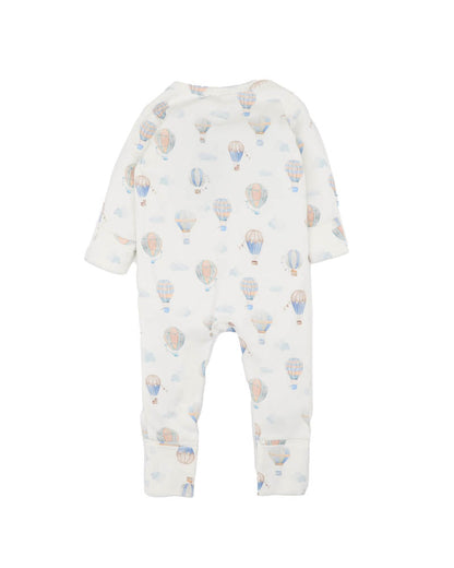 Bebe-SKY HIGH ORGANIC LS ZIPSUIT
