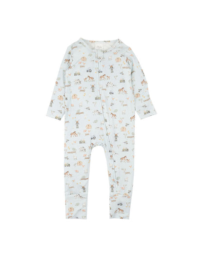 Bebe-FARM ECOCOSY LS ZIPSUIT