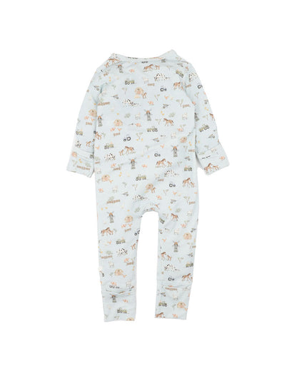 Bebe-FARM ECOCOSY LS ZIPSUIT