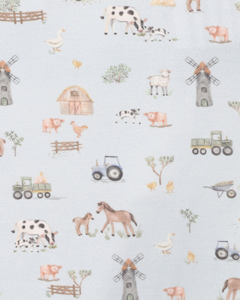 Bebe-FARM ECOCOSY LS ZIPSUIT