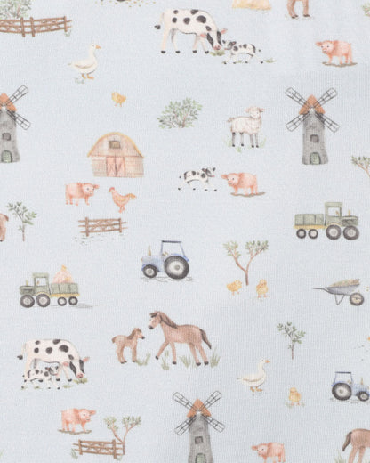 Bebe-FARM ECOCOSY LS ZIPSUIT