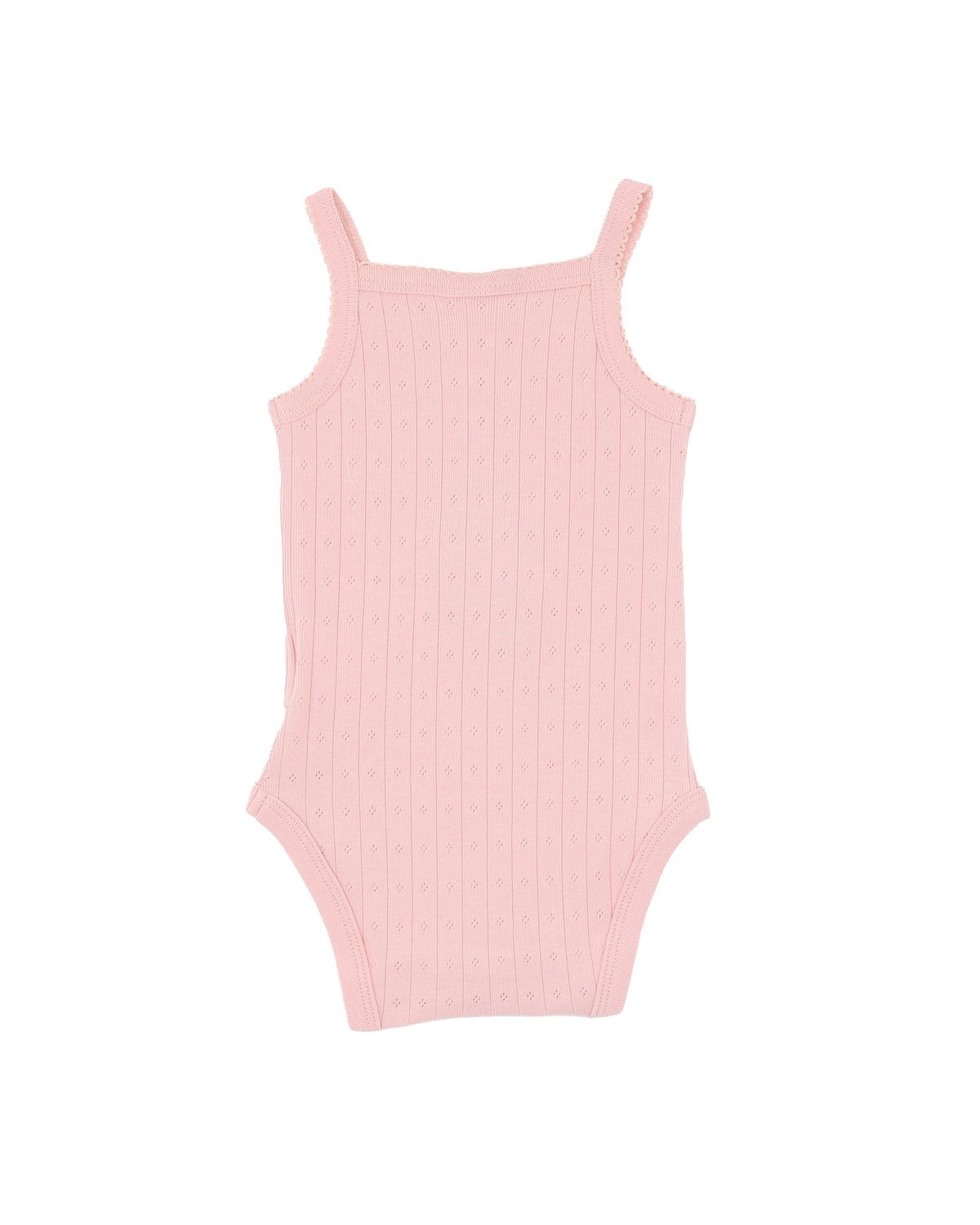 Bebe-BLOSSOM ORGANIC POINTELLE SINGLET BODYSUIT
