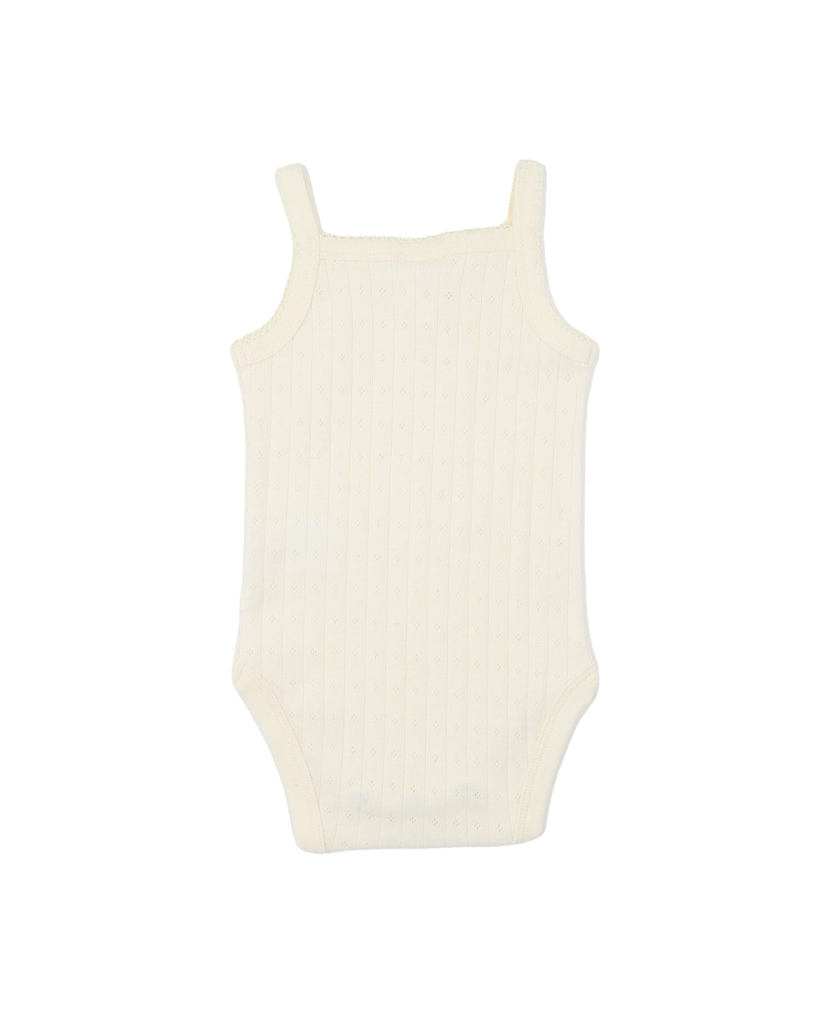 Bebe-MILK ORGANIC POINTELLE SINGLET BODYSUIT