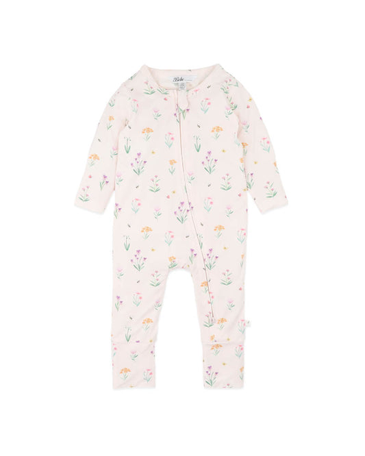 Bebe-ELIZA PRINT ECO COSY LS ZIPSUIT