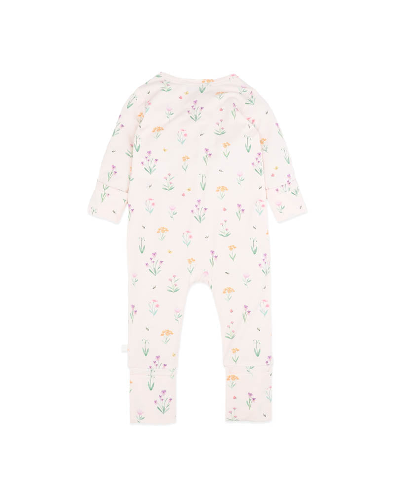 Bebe-ELIZA PRINT ECO COSY LS ZIPSUIT