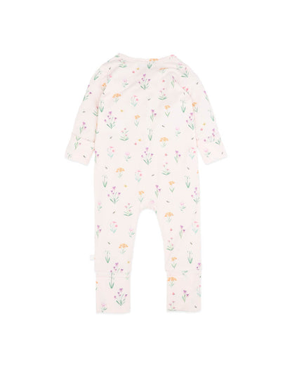 Bebe-ELIZA PRINT ECO COSY LS ZIPSUIT